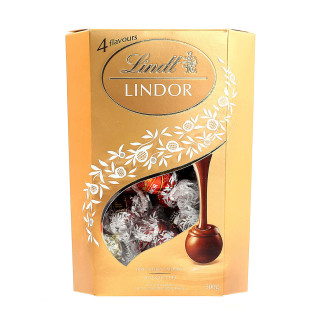Bonboniéra Lindt LINDOR 600 g ZLATÁ - MEGA balení - SUPER CENA !!!